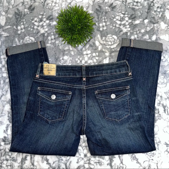 👖Aeropostale Low Rise Capri Jeans - Picture 7 of 10
